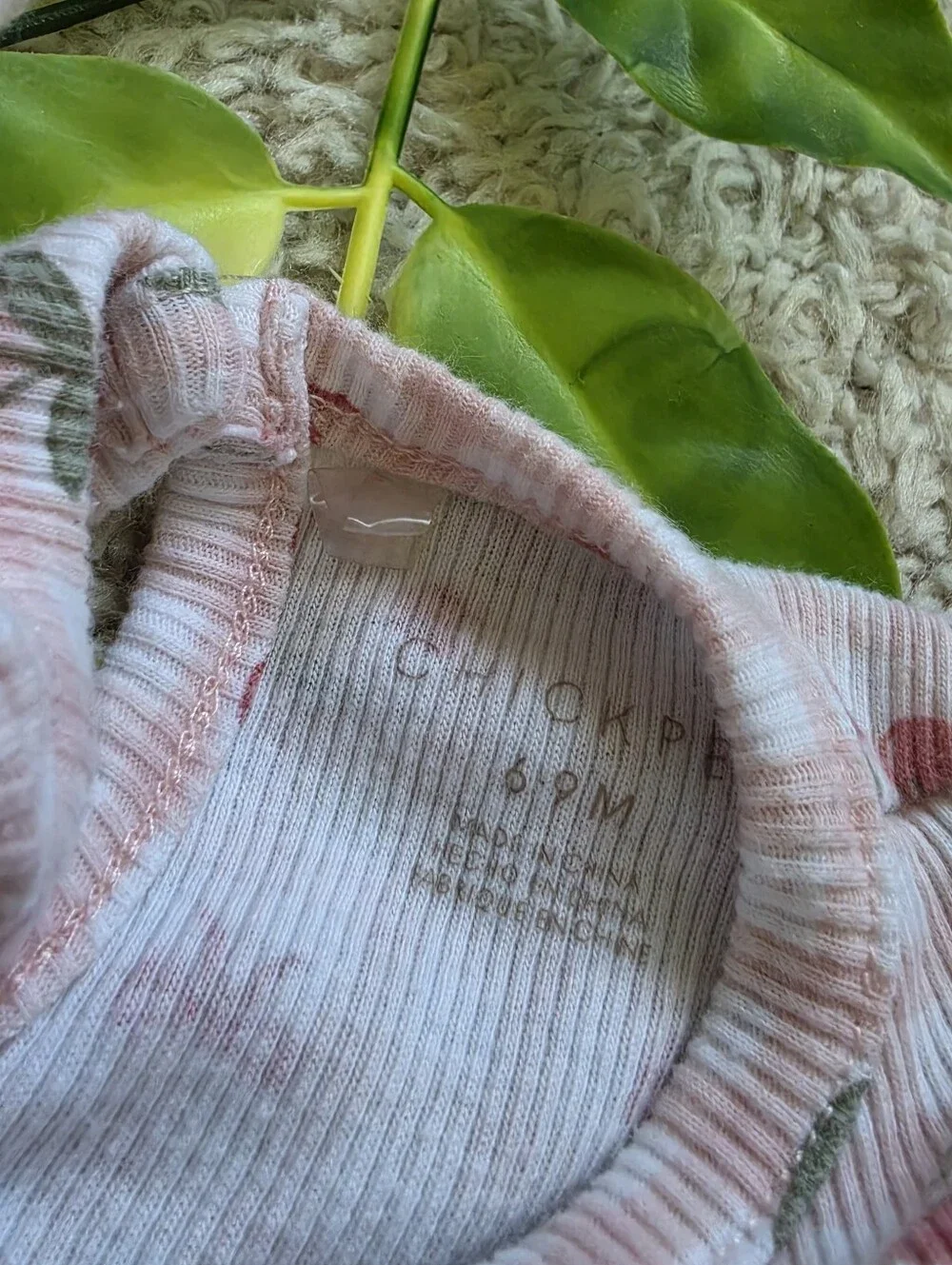 Baby Girl Cherry Outfit (6-9 Months)